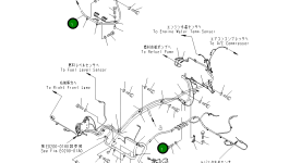 Жгут проводов 206-06-71110 Komatsu