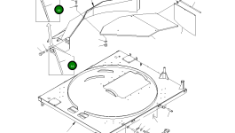 Защитный кожух 8287-70-3321 Komatsu