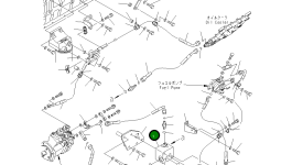 Блок в сборе, топливный 6219-71-6500 Komatsu