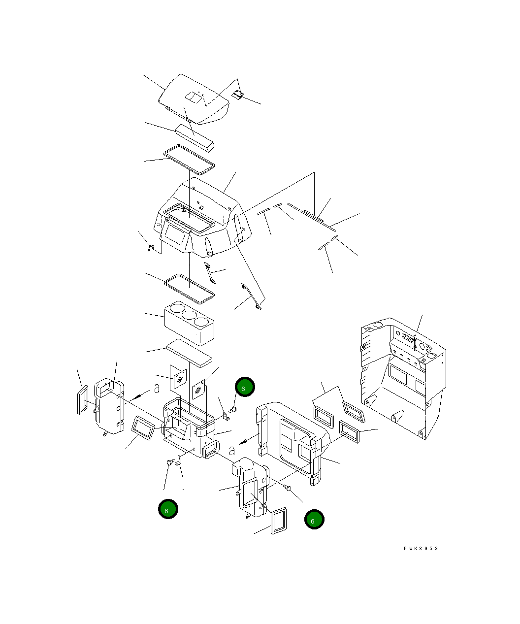 Заклёпка 14X-54-18360 Komatsu