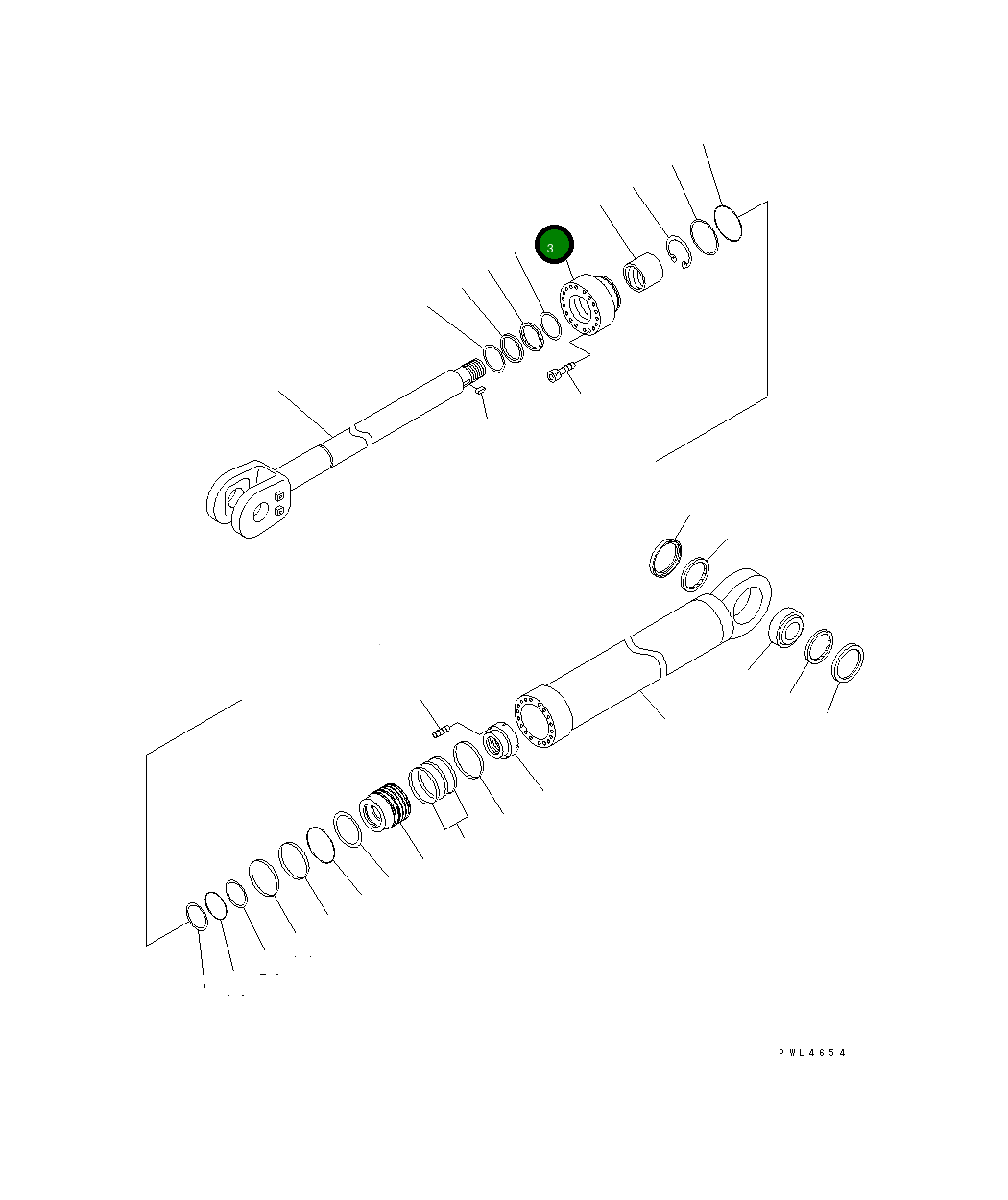 Головка DM90277140 Komatsu