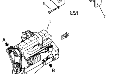 Генератор 385-10073581 Komatsu