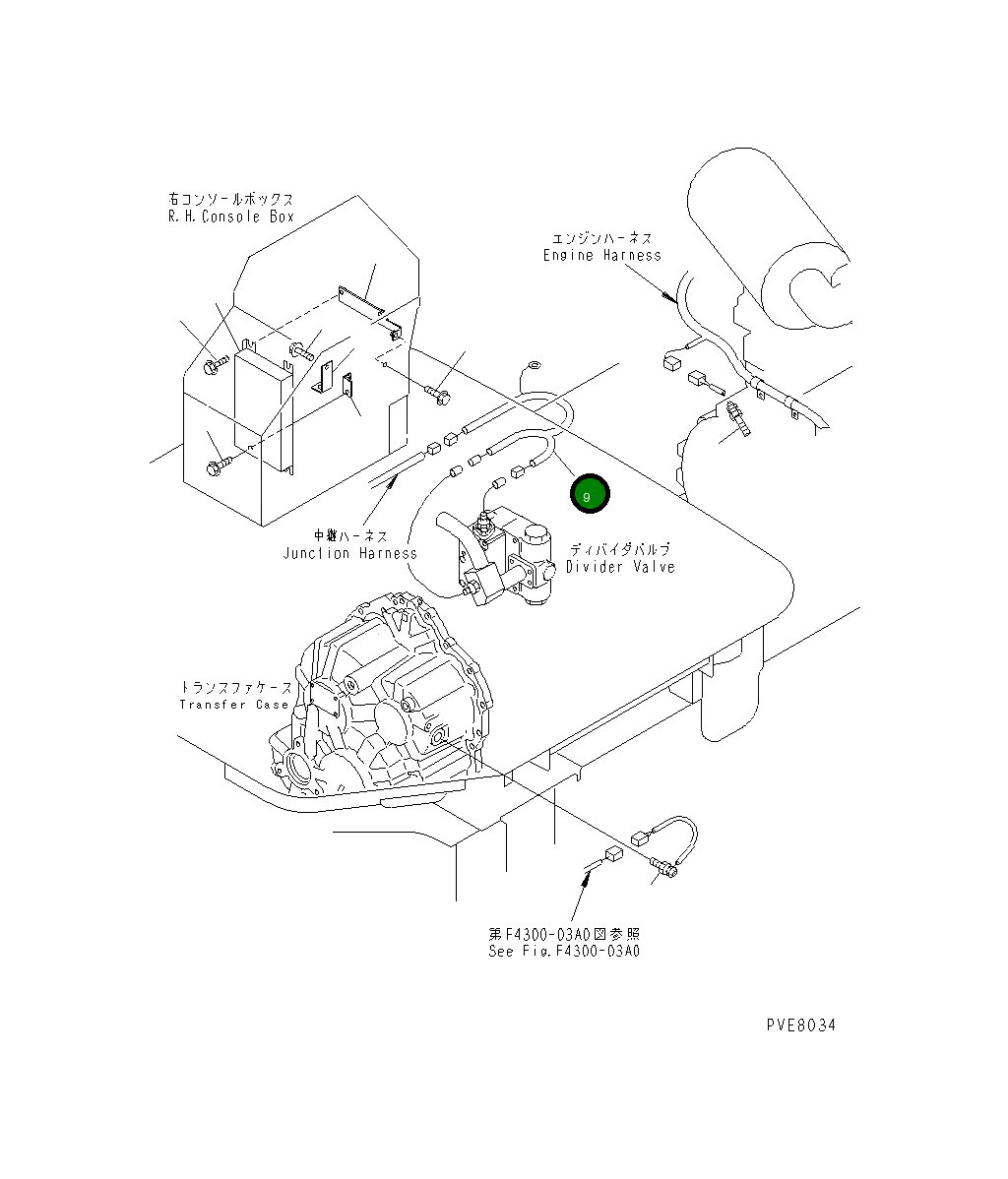 Жгут проводов 417-N24-2261 Komatsu