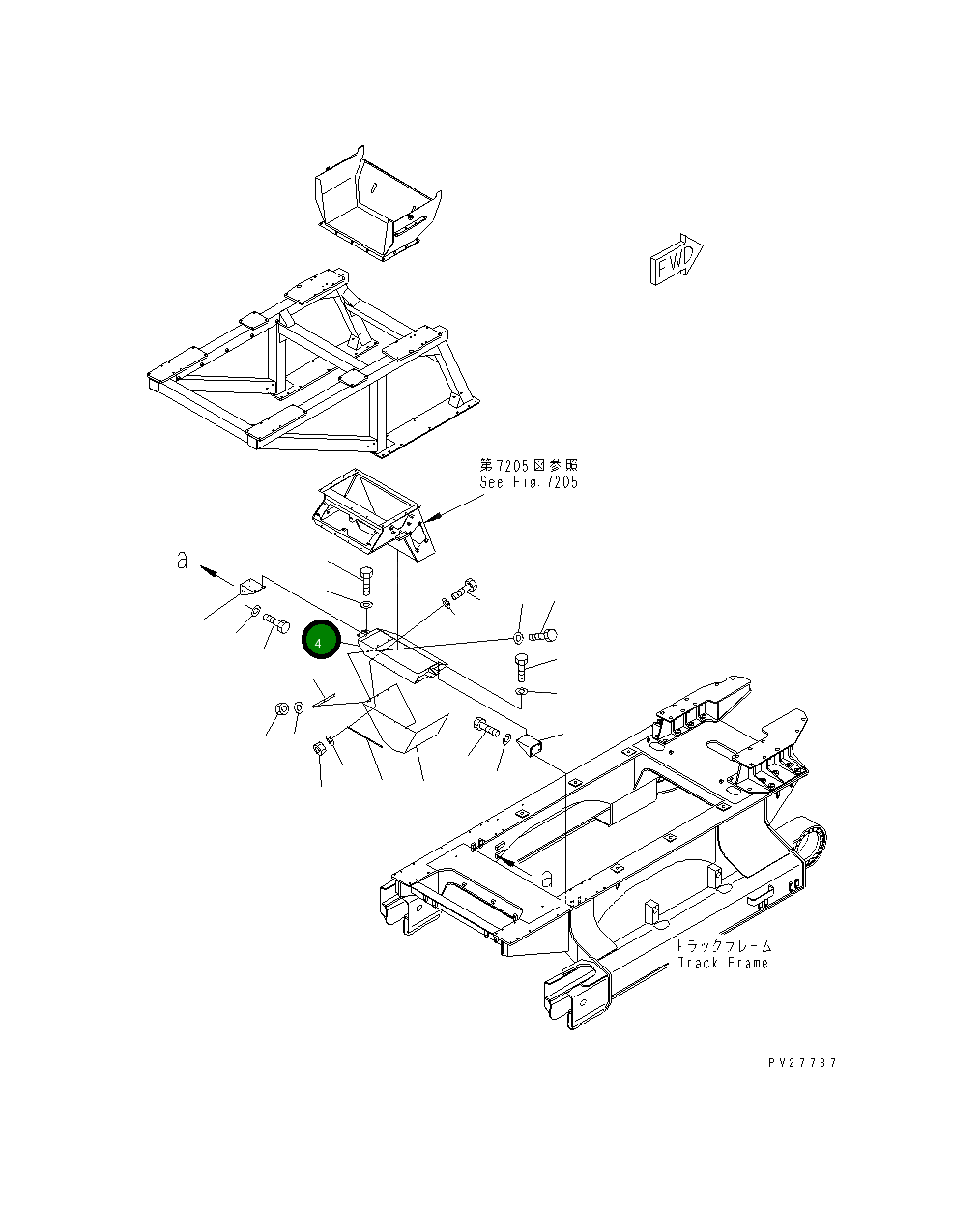 Жёлоб \9\8242-70-2431 Komatsu