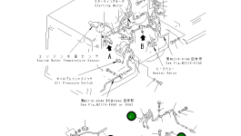 Жгут проводов 154-06-42141 Komatsu