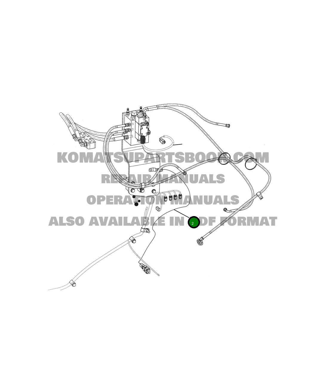 Жгут проводов 207-06-A1150 Komatsu