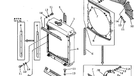 Защитный кожух 134-03-21311 Komatsu