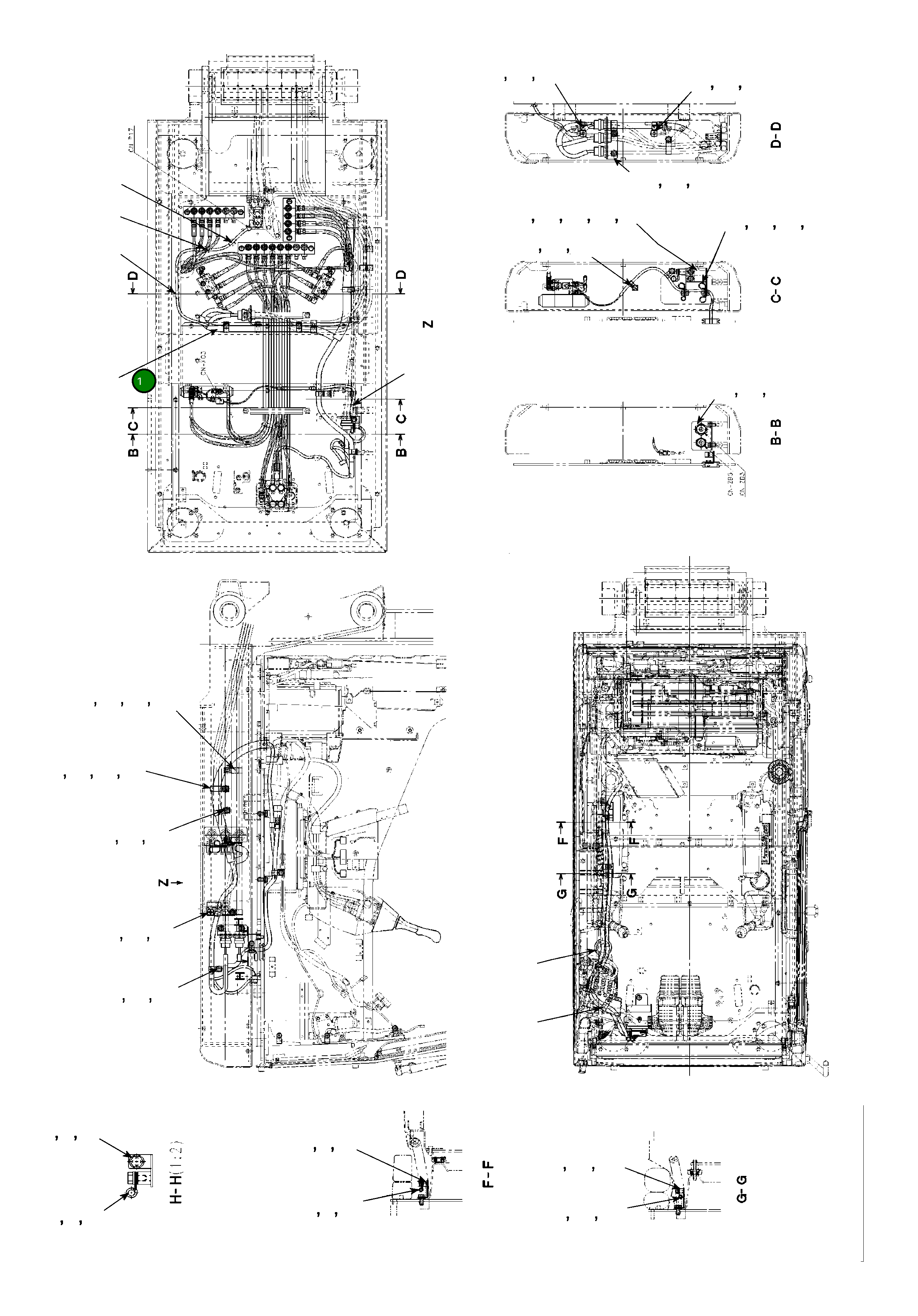 Жгут проводов 20Y-06-KA343 Komatsu