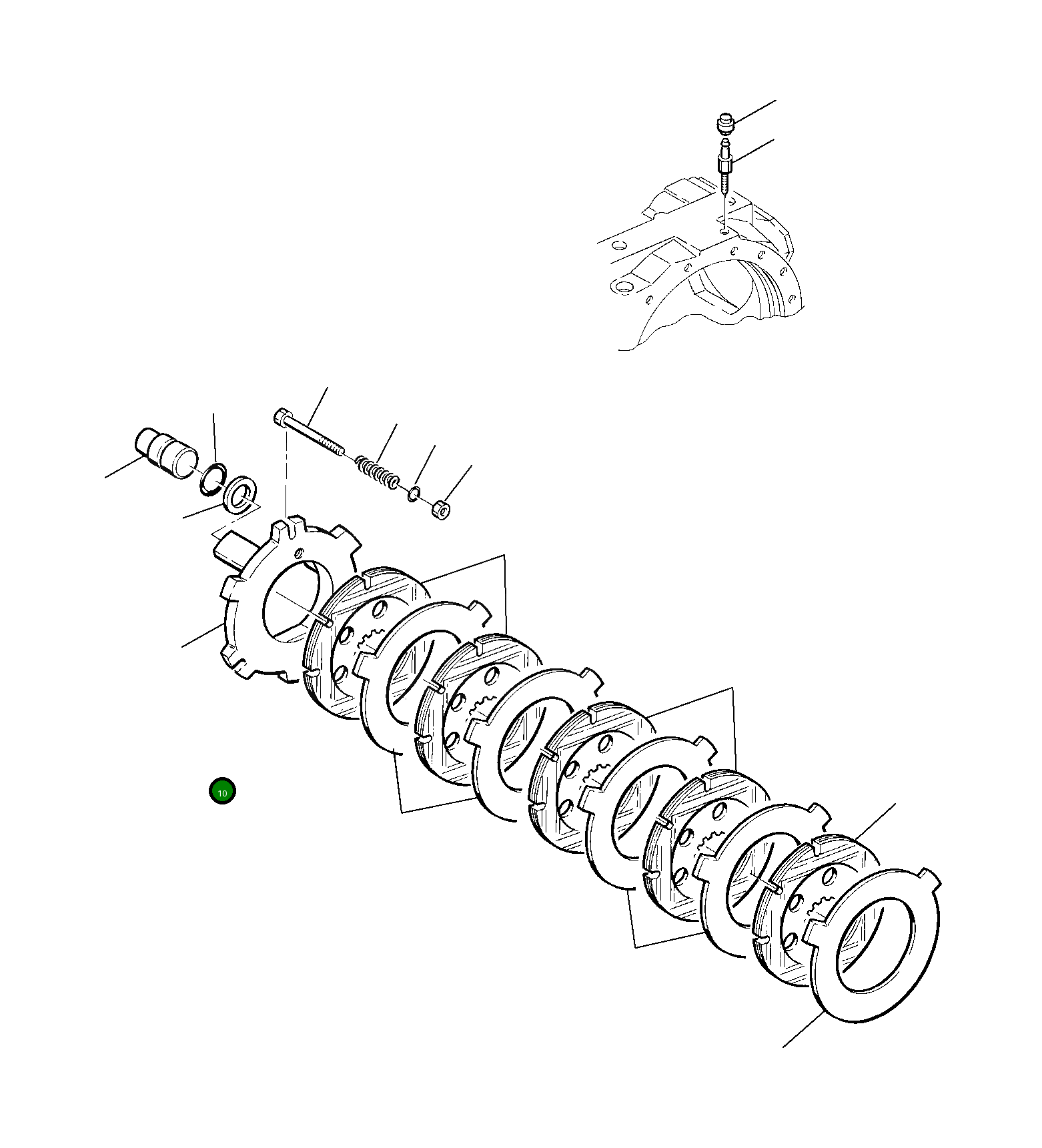 Диск 22E-23-12140 Komatsu
