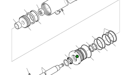 Головка блока цилиндров 707-29-11991 Komatsu