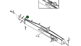 Блок цапфы 317 442 R1 Komatsu