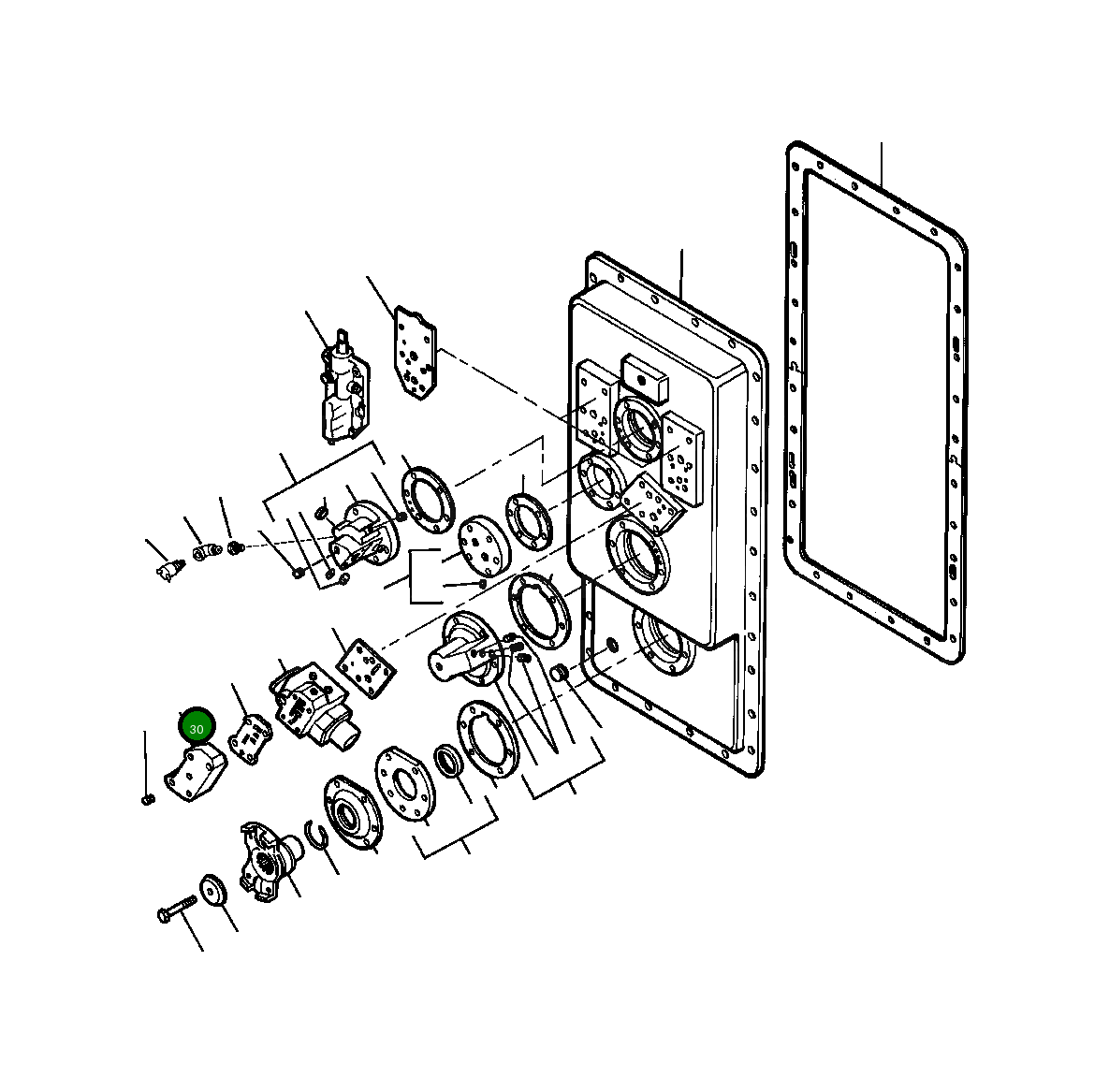 Блок, адаптер 931 135 C2 Komatsu