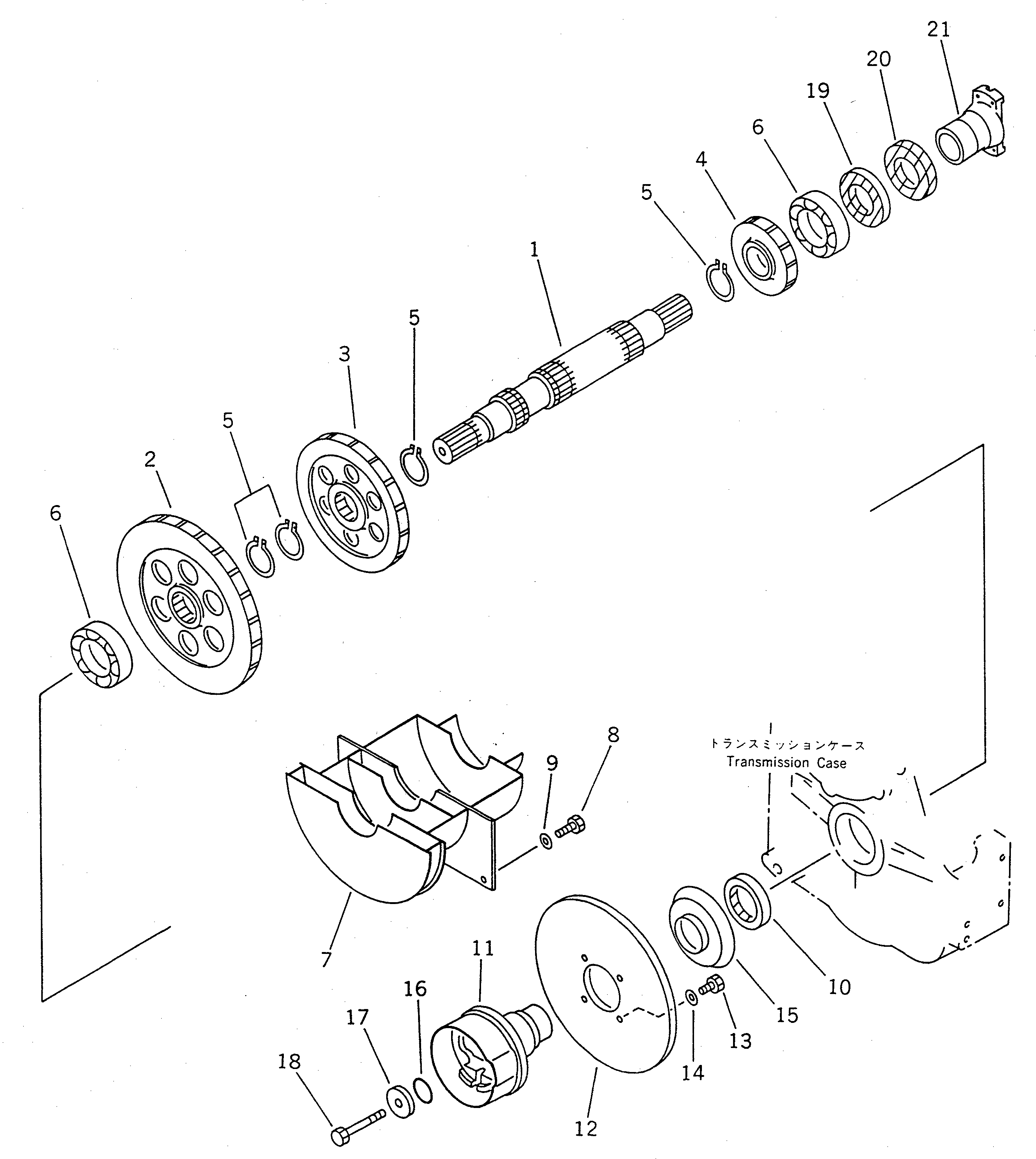 Шестерня 415-15-13870 Komatsu