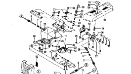 Кронштейн YM172175-45860 Komatsu