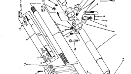 Блок (1) 232-71-16210 Komatsu