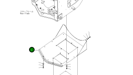 Защитный кожух 423-Z90-4410 Komatsu