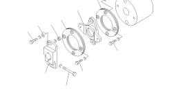 Блок муфты ND092551-0430 Komatsu