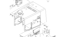 Дверь 421-54-11961 Komatsu