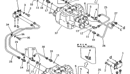 Трубка 427-62-11850 Komatsu