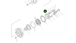Деталь TZ550A1013-00 Komatsu