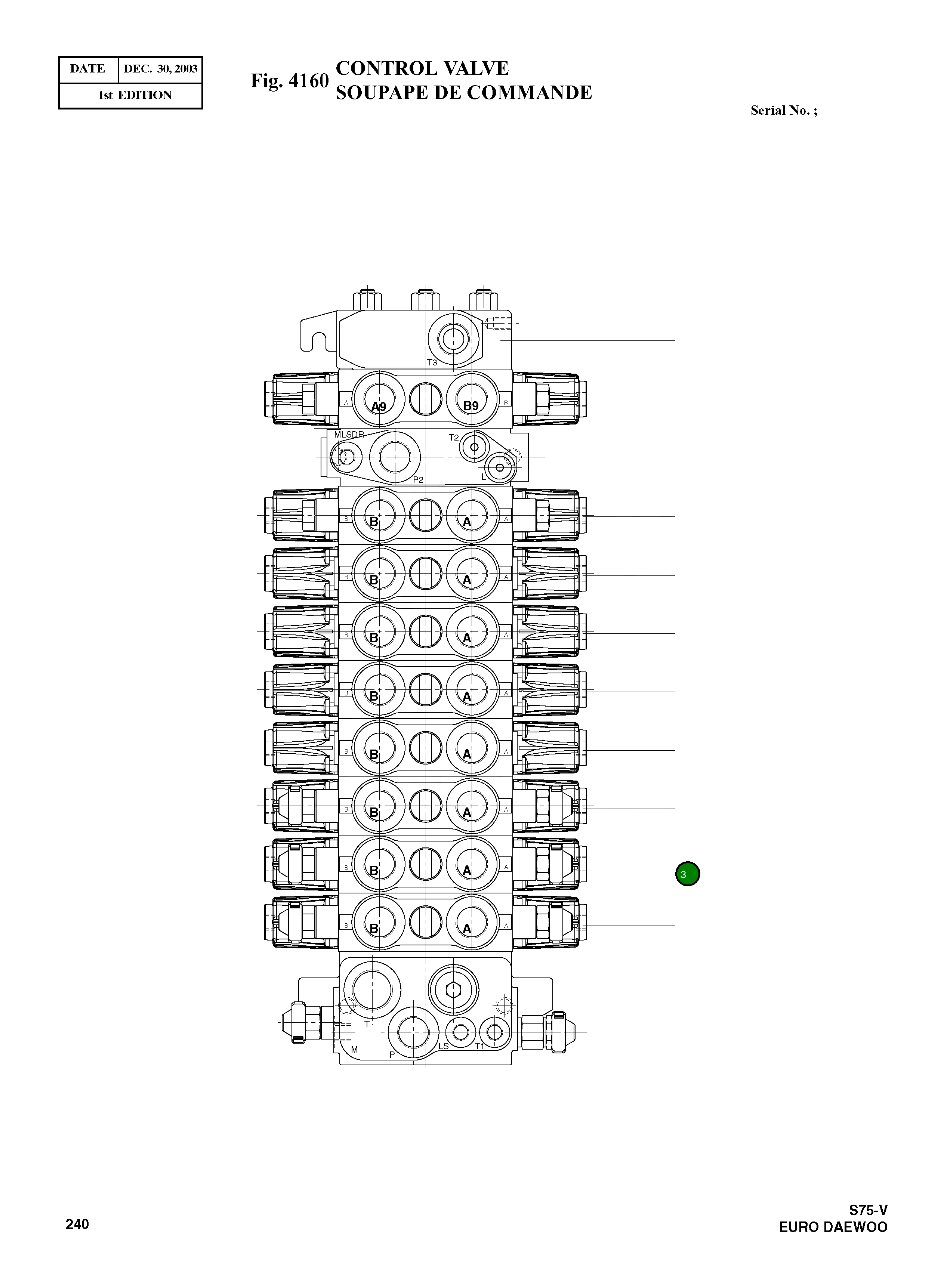 Блок ковша 08401482 Komatsu