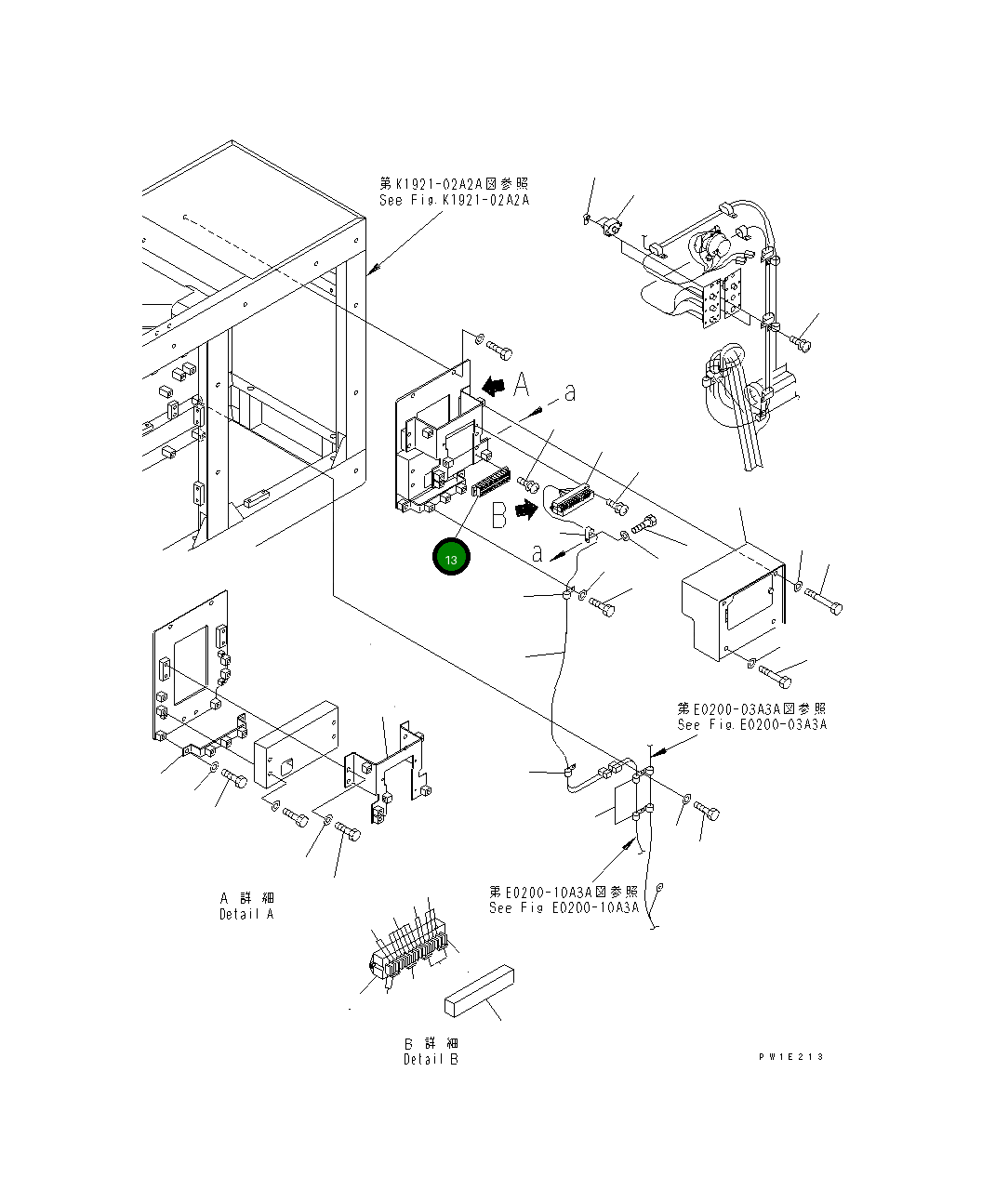 Блок 21T-06-67880 Komatsu