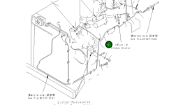 Жгут проводов 156-06-22260 Komatsu