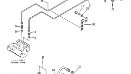 Блок 22W-44-13510 Komatsu