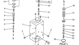 Корпус \4\708-25-57210 Komatsu