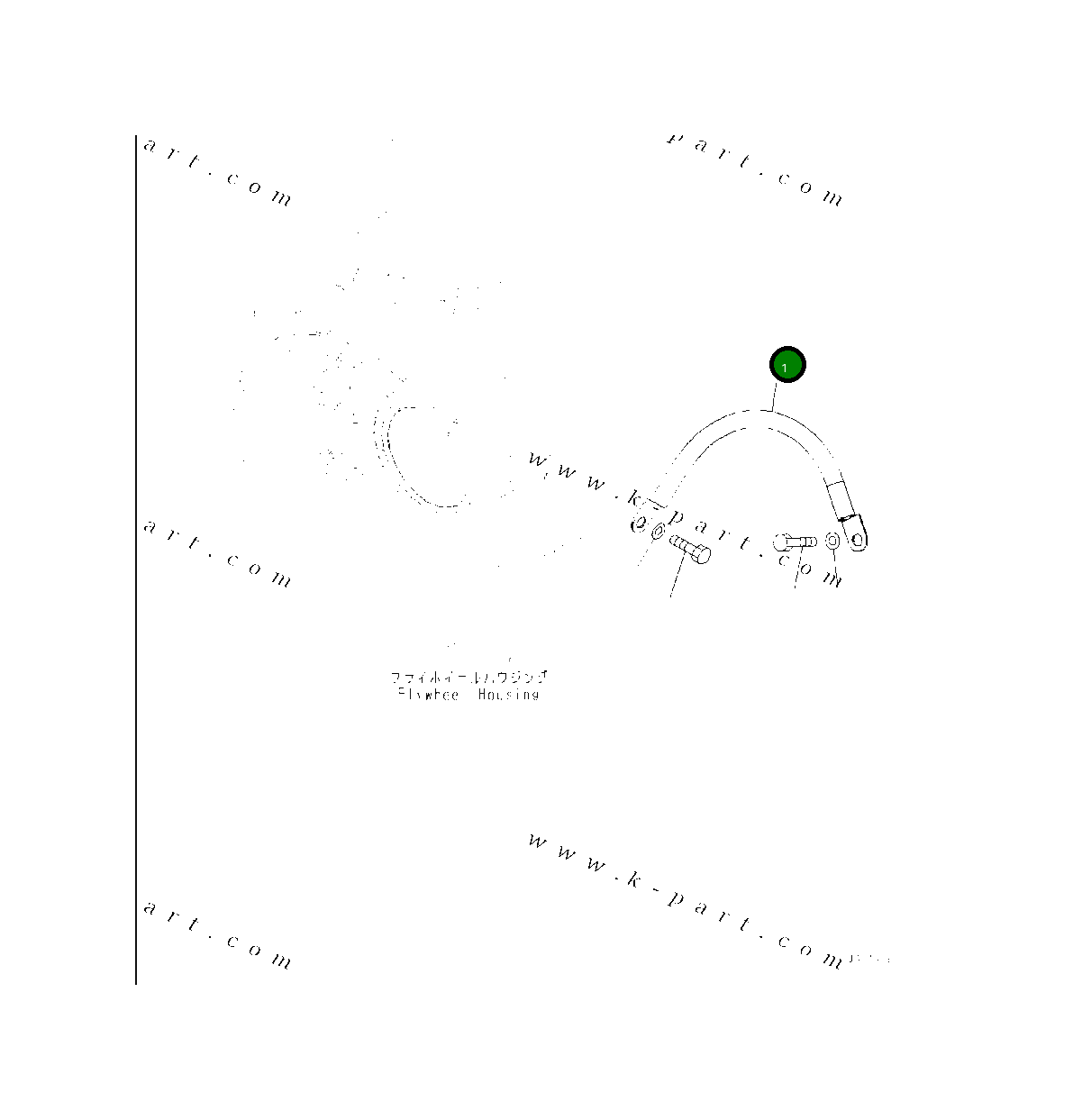 Кабель 421-06-62761 Komatsu