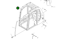 Кабина 21M-54-16610 Komatsu