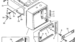 Защитный кожух 425-54-13582 Komatsu