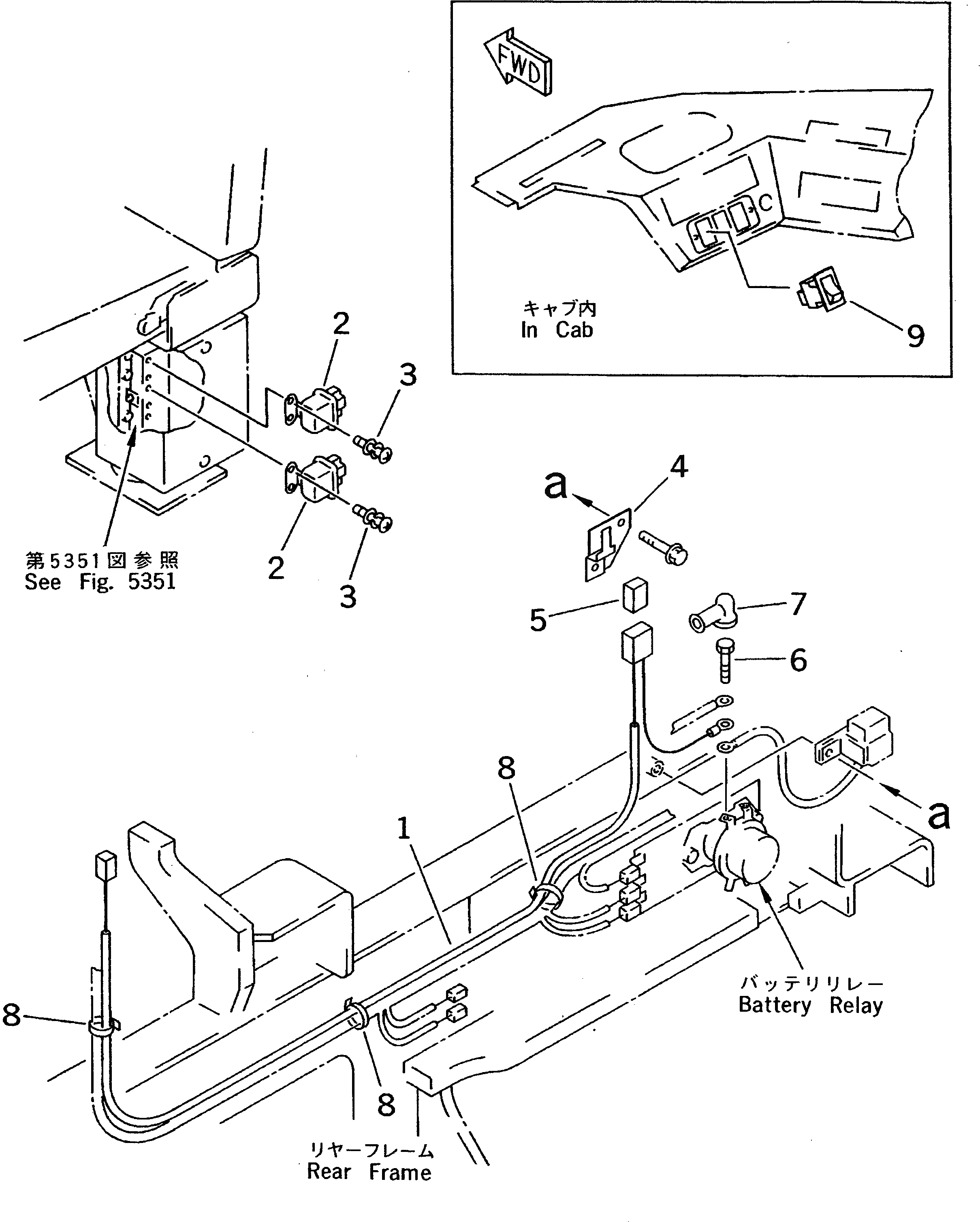 Жгут проводов 418-959-2111 Komatsu