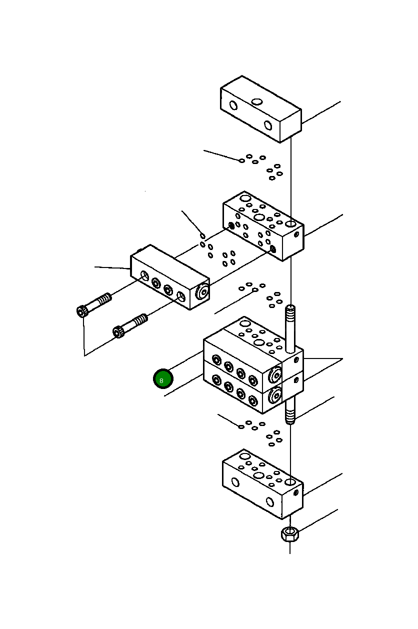 Блок питателя – 10S 1208 138 H1 Komatsu