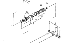 Головка YM172312-72270 Komatsu