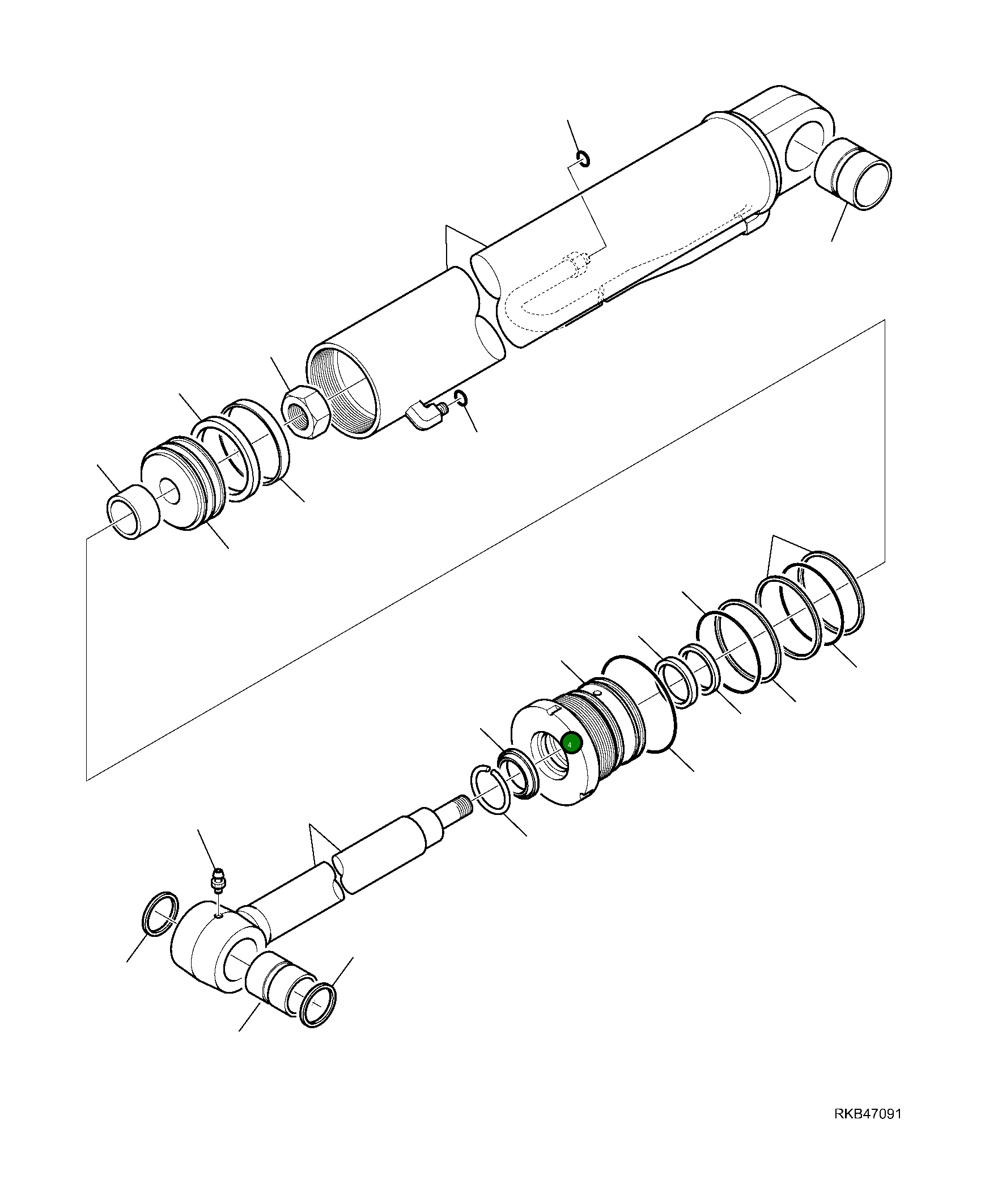 Головка блока цилиндров 707-29-11991 Komatsu
