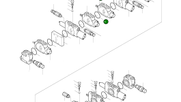Блок в сборе – ход 4-01-51501 Komatsu