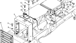 Защитный кожух 567-54-41111 Komatsu