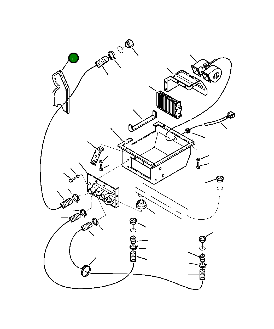 Защитный кожух шланга 312605780 Komatsu