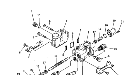 Золотник 700-84-12410 Komatsu