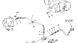 Блок 20Y-62-18560 Komatsu