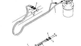 Шланг 07108-20384 Komatsu