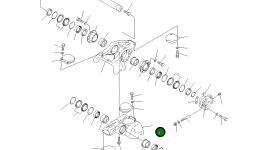 Балансирная тележка 19M-30-16521 Komatsu