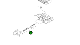 Золотник 714-23-15540 Komatsu