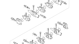 Блок в сборе, поворот стрелы 1.451-00014 Komatsu