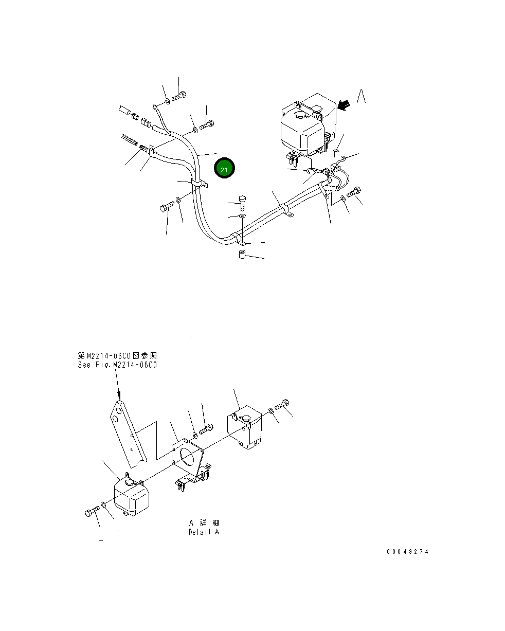 Жгут проводов 195-06-65420 Komatsu