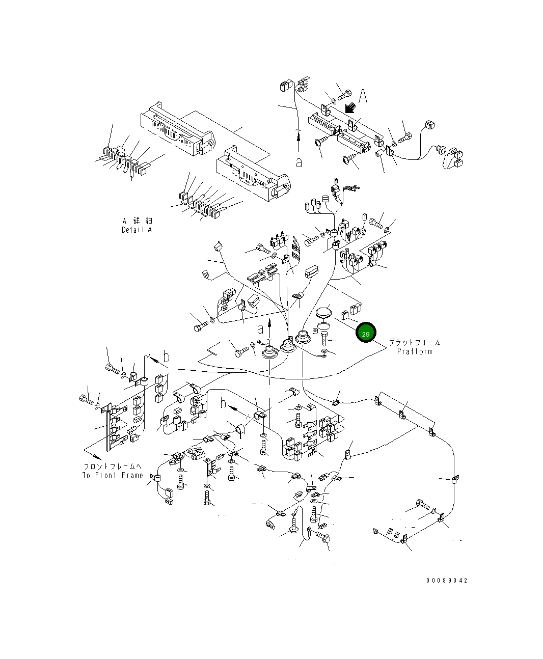 Жгут проводов 23C-06-51170 Komatsu