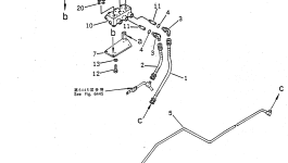 Блок 23S-60-18111 Komatsu