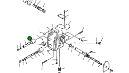 Верхний барабан регулятора 1239 808 H1 Komatsu