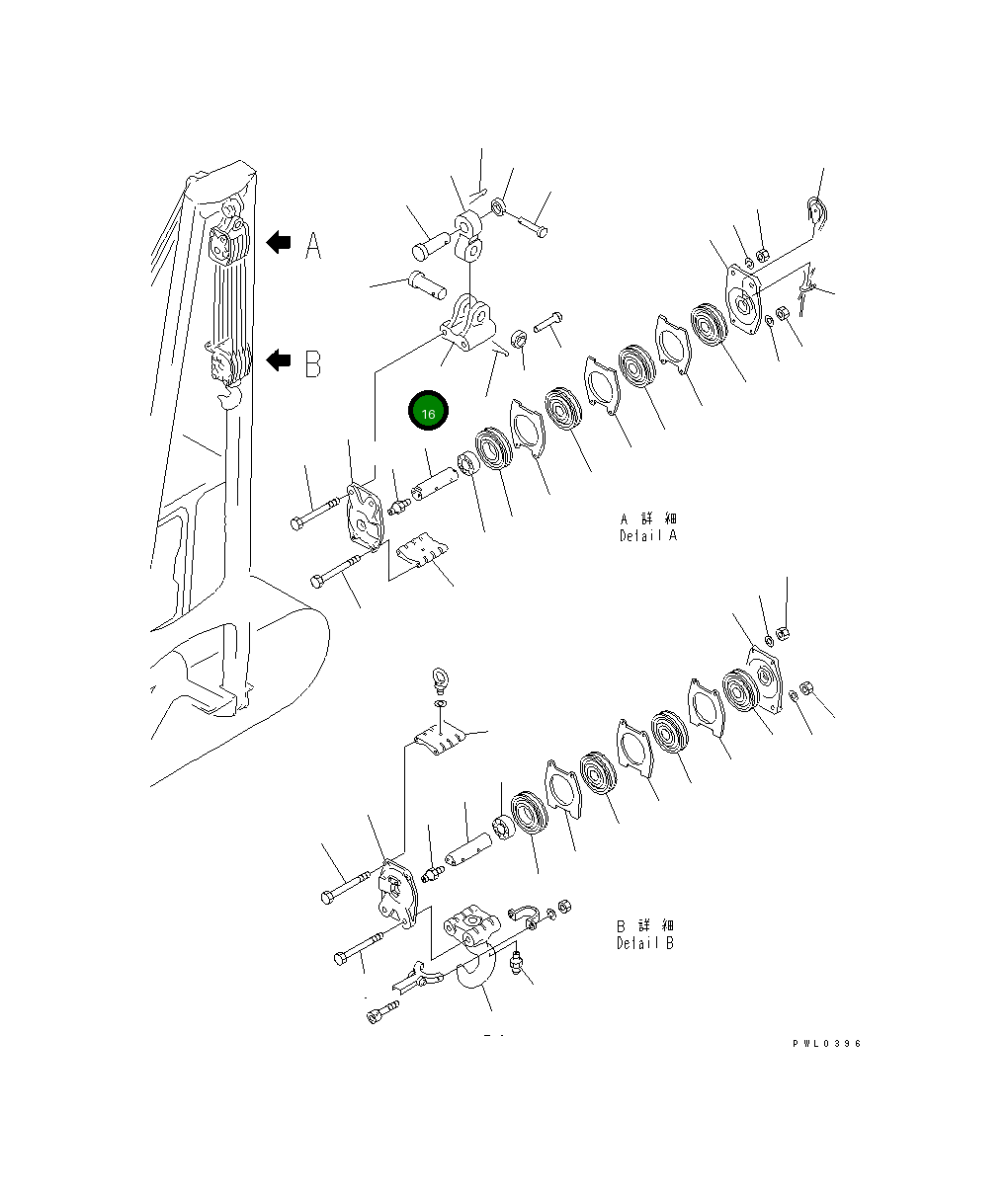 Головка 196-70-12122 Komatsu